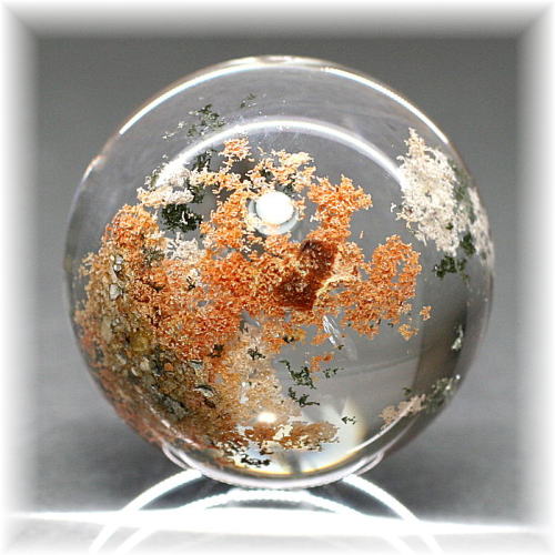 ブラジル産]ガーデンクォーツ丸玉/ガーデン水晶スフィア - 埼玉県吉川