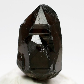 スモーキークォーツナチュラルポイント（未加工原石、単結晶） - 埼玉