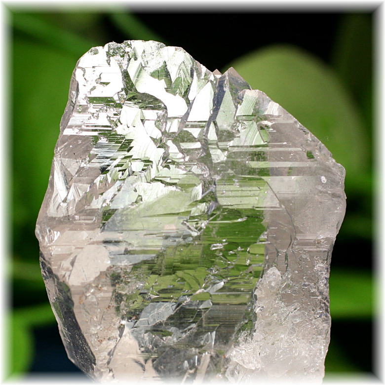 ガネッシュヒマール産]ヒマラヤ水晶原石ナチュラルポイント（セルフ