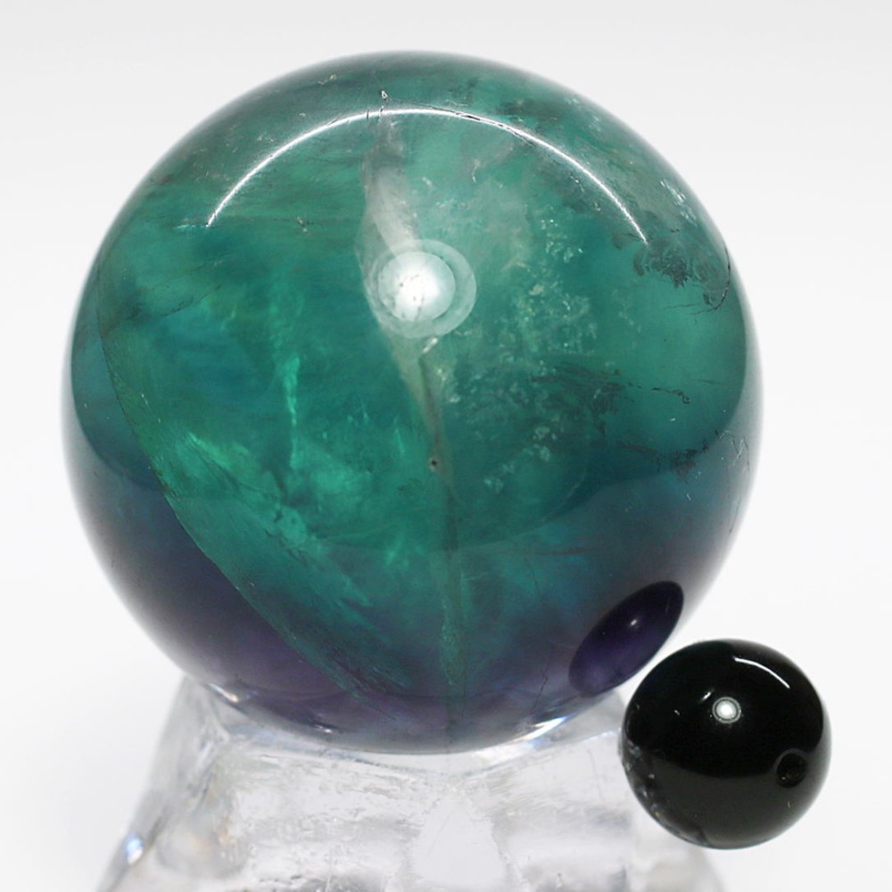 レインボーフローライト丸玉/スフィア（35.0mm） - 埼玉県吉川市の