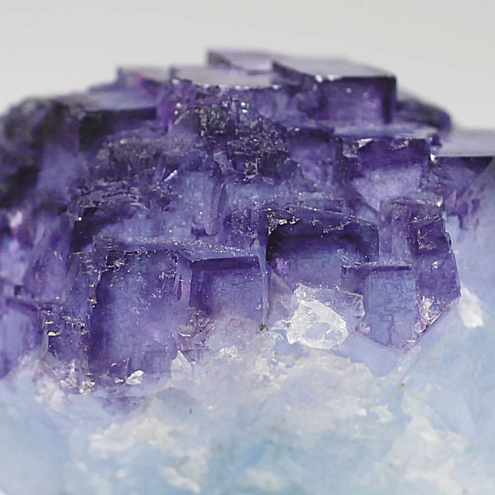 中国/湖南省]瑶崗仙鉱山(ヤオガンシャン)産フローライト結晶原石（天然