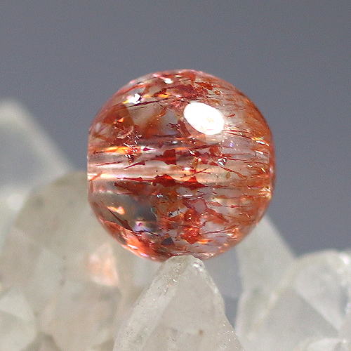 高品質]ファイアークォーツ1粒売り（8mm） - 埼玉県吉川市の天然石専門