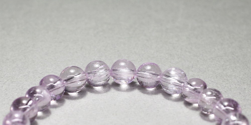 高品質++]クンツァイトブレスレット（約7.5mm玉） - 埼玉県吉川市の
