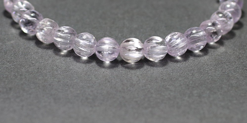 高品質++]クンツァイトキャッツアイブレスレット（約6mm玉） - 埼玉県