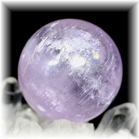 ブラジル産]クンツァイト丸玉/スフィア - 埼玉県吉川市の天然石専門店