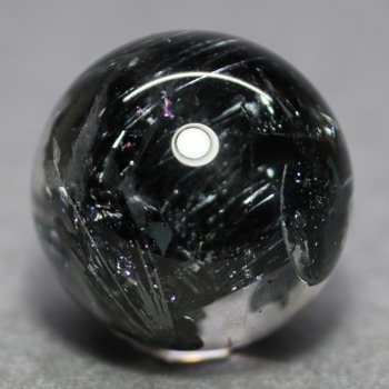 希少・最高品質]マダガスカル産ヘマタイトインクォーツ丸玉/板状結晶