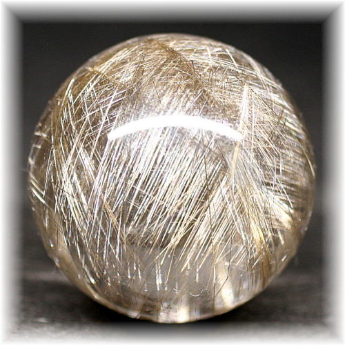 高品質]シルバールチルクォーツ丸玉/スフィア - 埼玉県吉川市の天然石