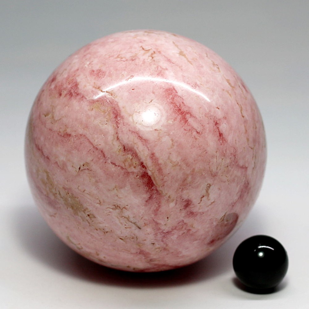 アルゼンチン産]インカローズ丸玉/スフィア（ピンク） - 埼玉県吉川市