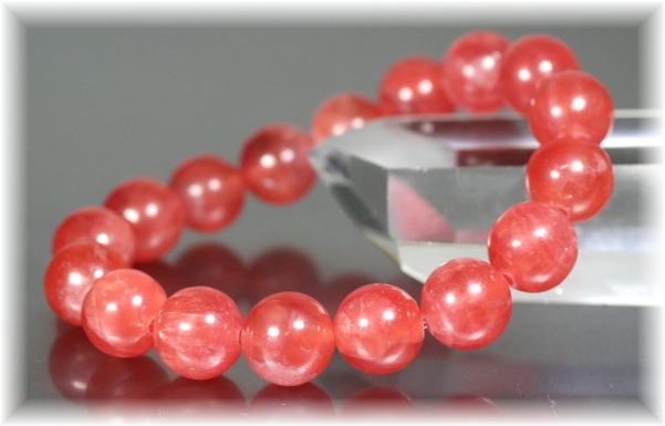 3A]インカローズブレスレット（約15mm玉） - 埼玉県吉川市の天然石専門
