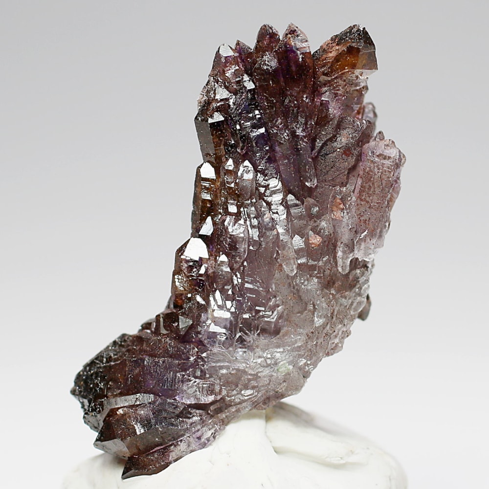 インド/カルール産]フラワーアメジストクラスター/原石（レピドクロ