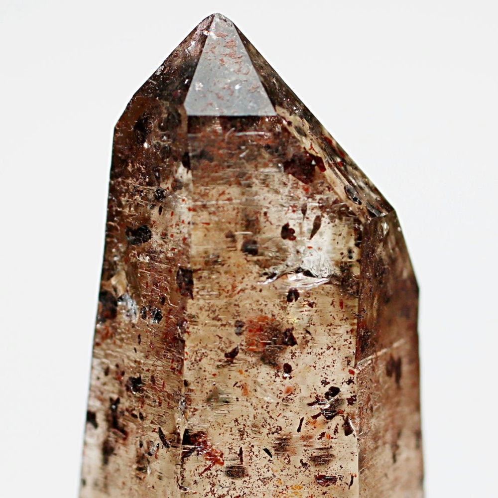 ブラジル/ミナスジェライス州産]レピドクロサイトインクォーツ＆オン