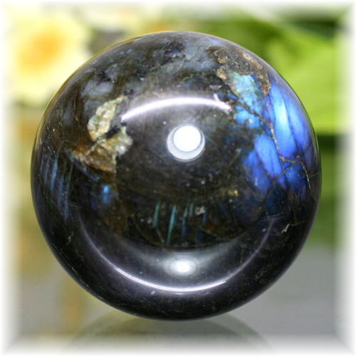 マダガスカル産]ラブラドライト丸玉/スフィア - 埼玉県吉川市の天然石