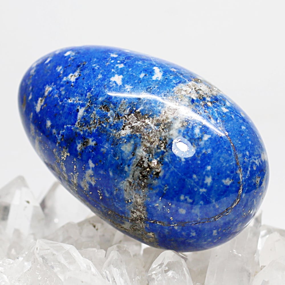 特別価格/高品質]アフガニスタン産ラピスラズリエッグシェイプ - 埼玉