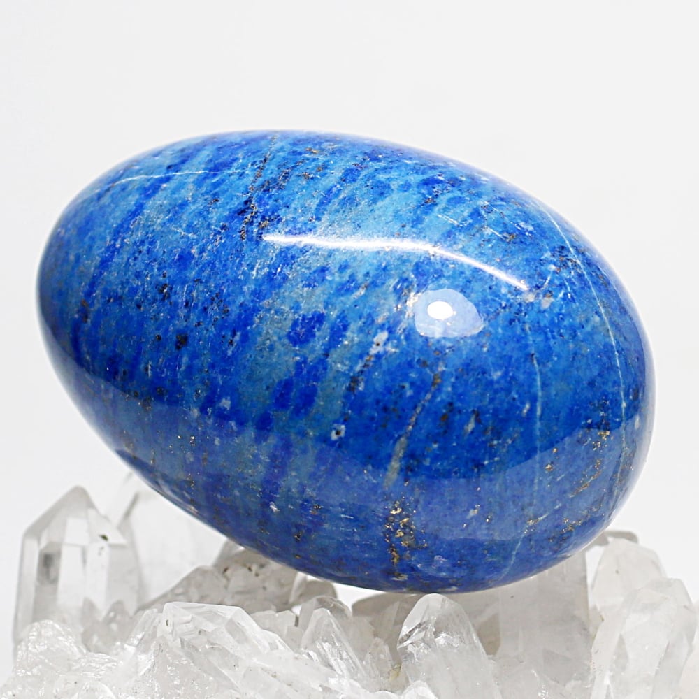 特別価格/高品質]アフガニスタン産ラピスラズリエッグシェイプ - 埼玉