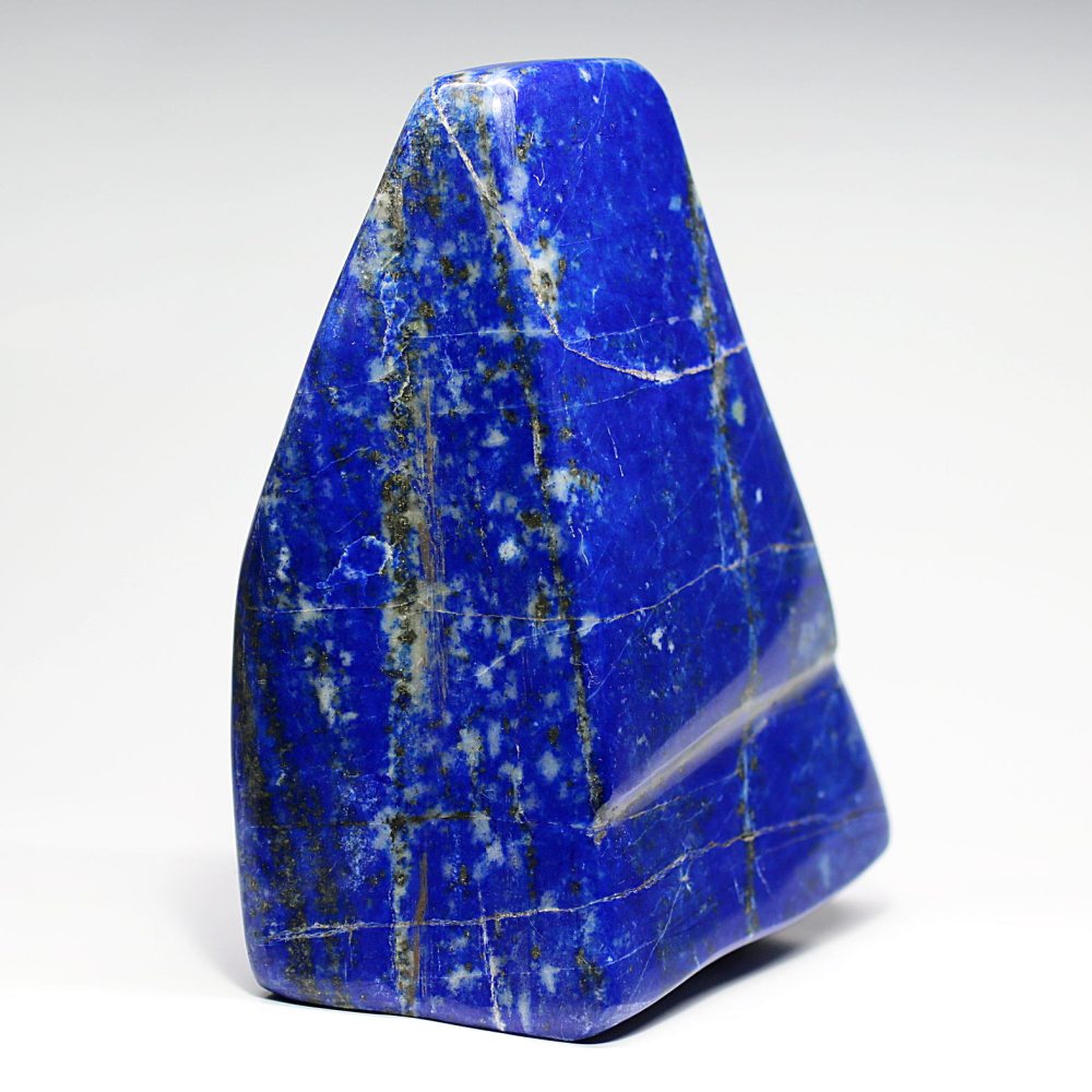 アフガニスタン産]ラピスラズリ磨き原石/フリーフォーム（置物
