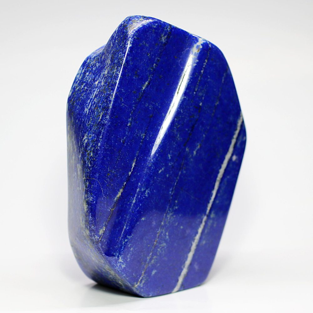 アフガニスタン産]ラピスラズリ磨き原石/フリーフォーム（置物