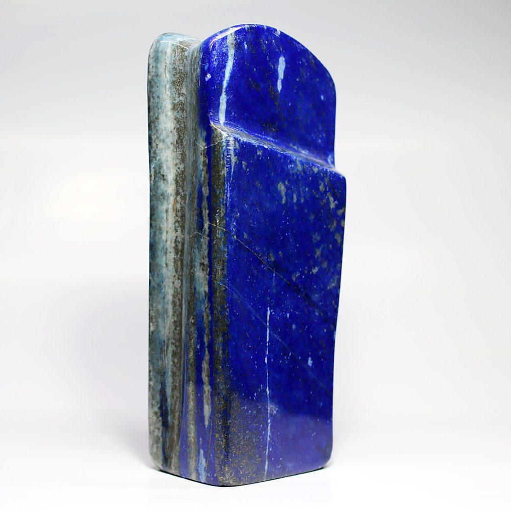 アフガニスタン産]ラピスラズリ磨き原石/フリーフォーム（置物