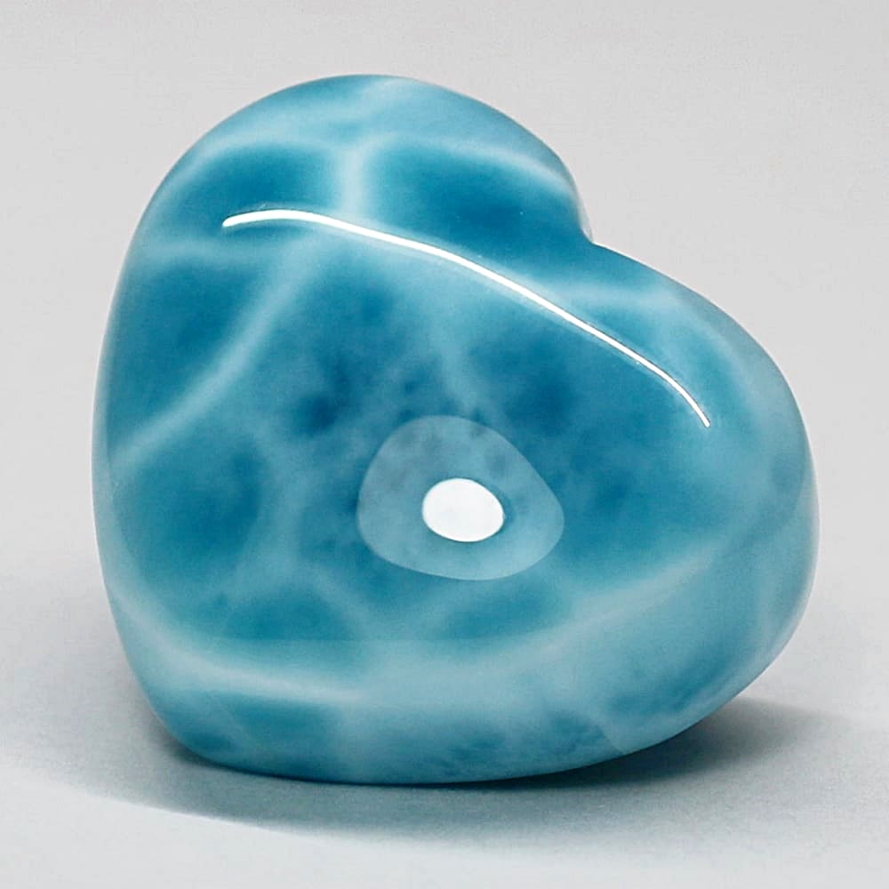 高品質++]ドミニカ共和国産ラリマールース（ハート型） - 埼玉県吉川市