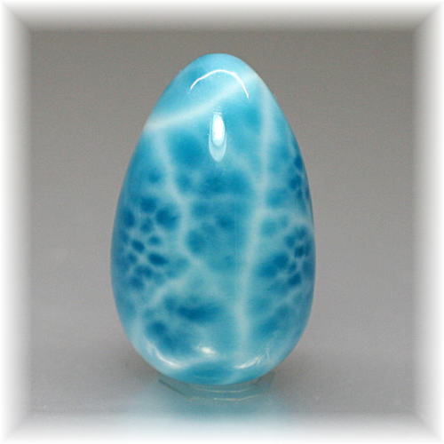 ドミニカ産・最高品質]宝石質ラリマーエッグシェイプ - 埼玉県吉川市の
