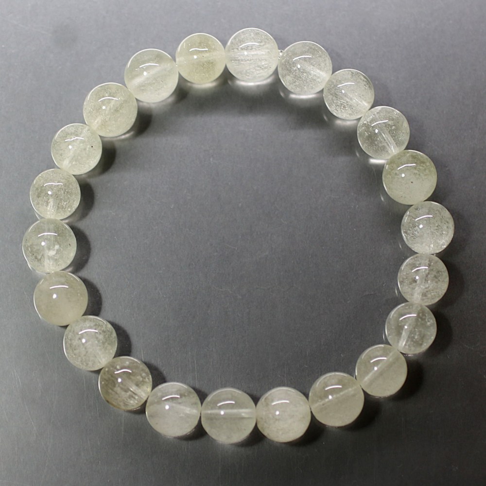 特別価格/3A]天然リビアングラスブレスレット/特別価格（約8mm玉