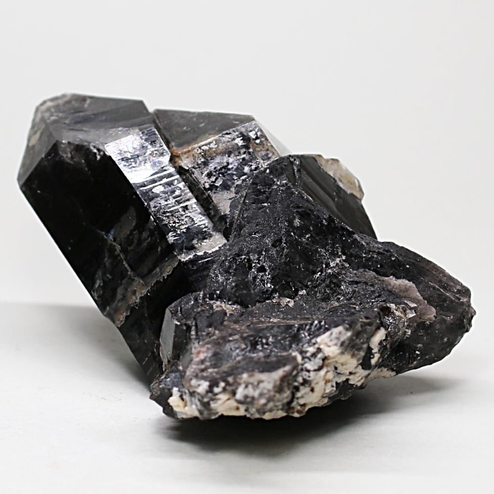 高品質]ブラジル産モリオン原石クラスター/天然黒水晶（手のひら大