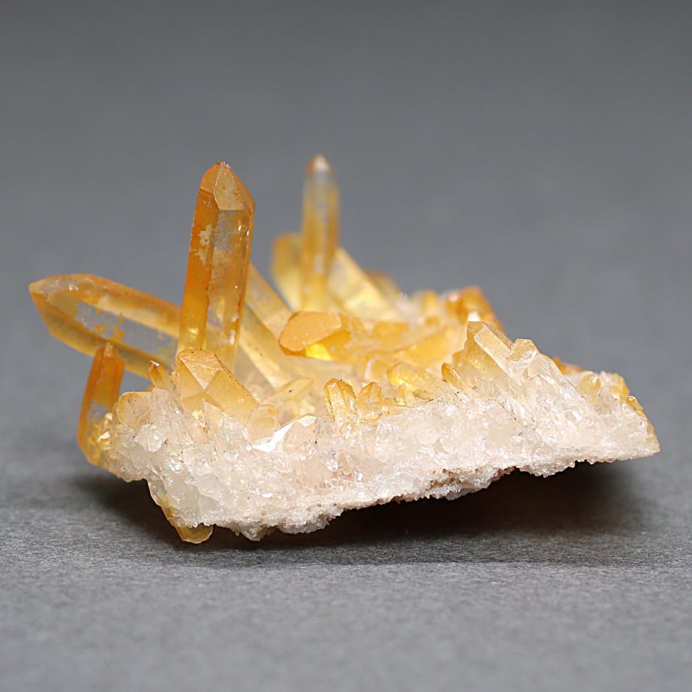 インド/マニカラン産ヒマラヤ水晶ゴールデンヒーラークラスター