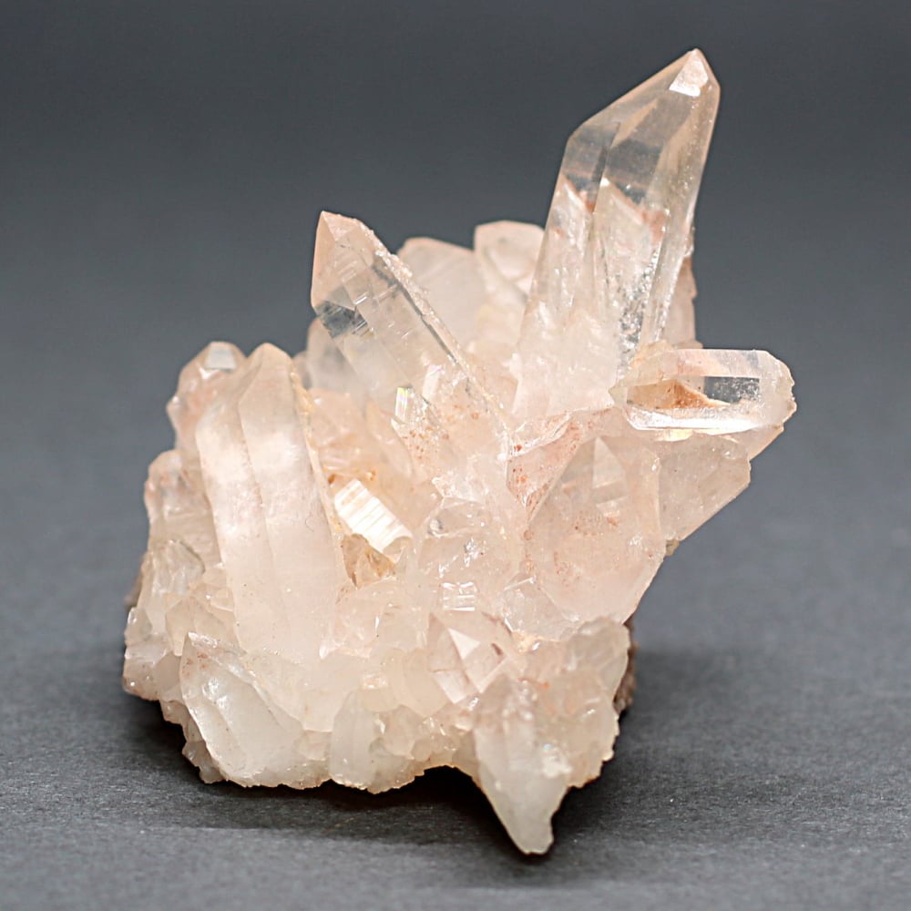 高品質]インド/マニカラン産ヒマラヤ水晶クラスター/原石小さめサイズ