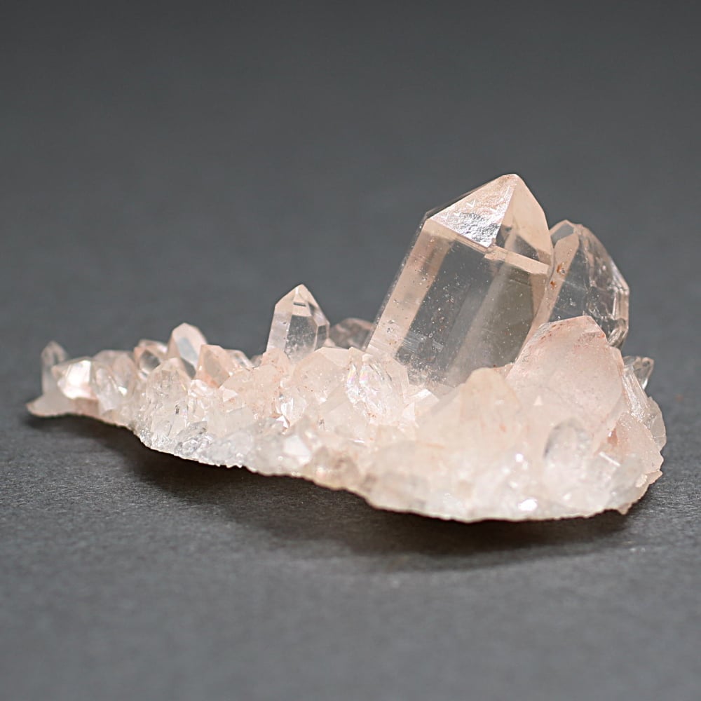 高品質]インド/マニカラン産ヒマラヤ水晶クラスター/原石小さめサイズ