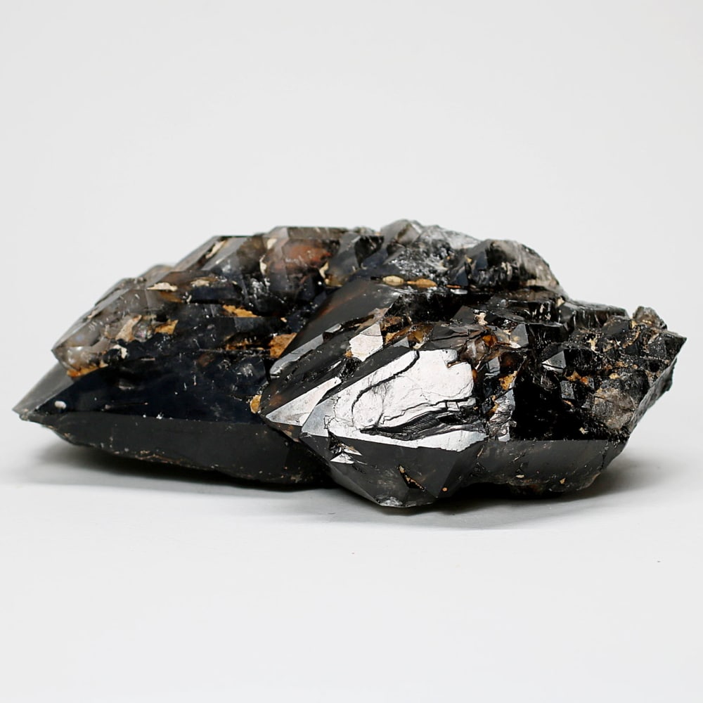 レア！トップクォリティ]ブラジル産ジャカレースモーキーモリオン原石