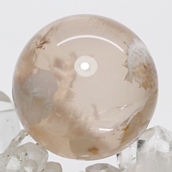 高品質]セリサイトインクォーツ丸玉/スフィア（直径25mm） - 埼玉県