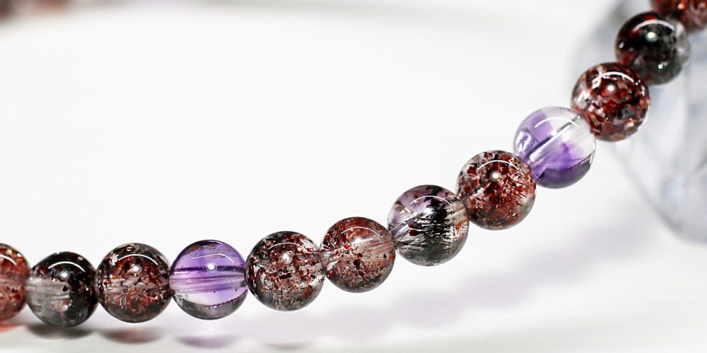 高品質++]スーパーセブンブレスレット（約5mm玉） - 埼玉県吉川市の