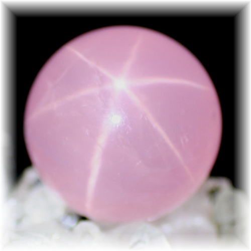 マダガスカル産]スターローズクォーツ丸玉/スフィア - 埼玉県吉川市の