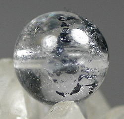 3A+]スティブナイトインクォーツ1粒売り（7.8mm） - 埼玉県吉川市の