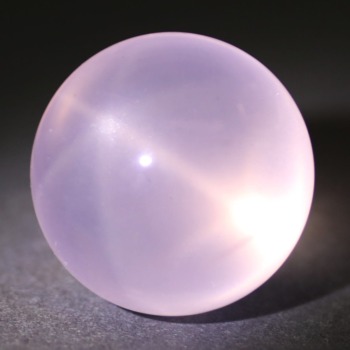 スターローズクォーツ丸玉（スフィア、球体石） - 埼玉県吉川市の