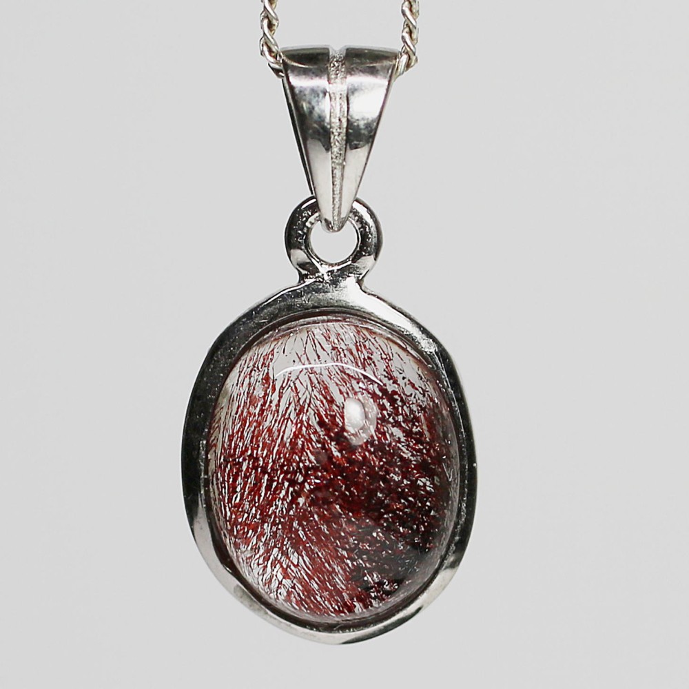 マダガスカル産]スーパーセブンペンダントトップ（シルバー925