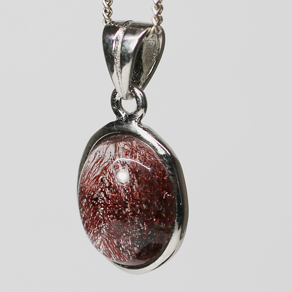 マダガスカル産]スーパーセブンペンダントトップ（シルバー925