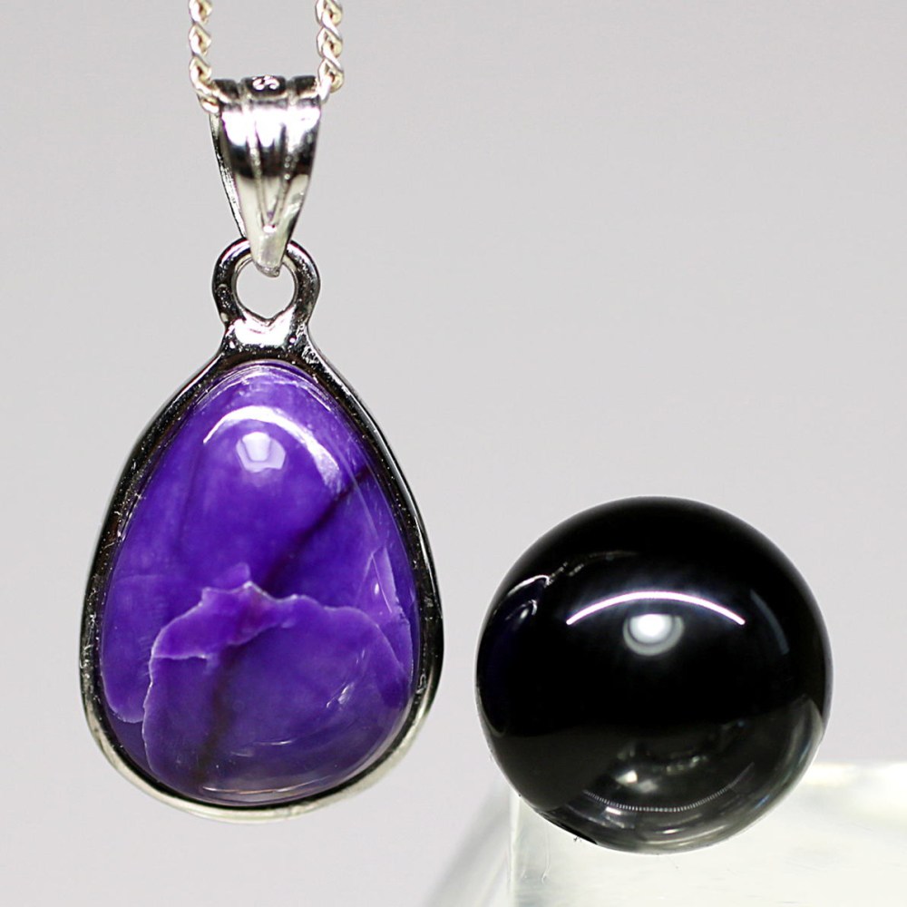 高品質] スギライトペンダントトップ（シルバー925） - 埼玉県吉川市の