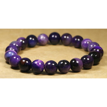 高品質]ミックススギライトブレスレット（約10mm玉） - 埼玉県吉川市の