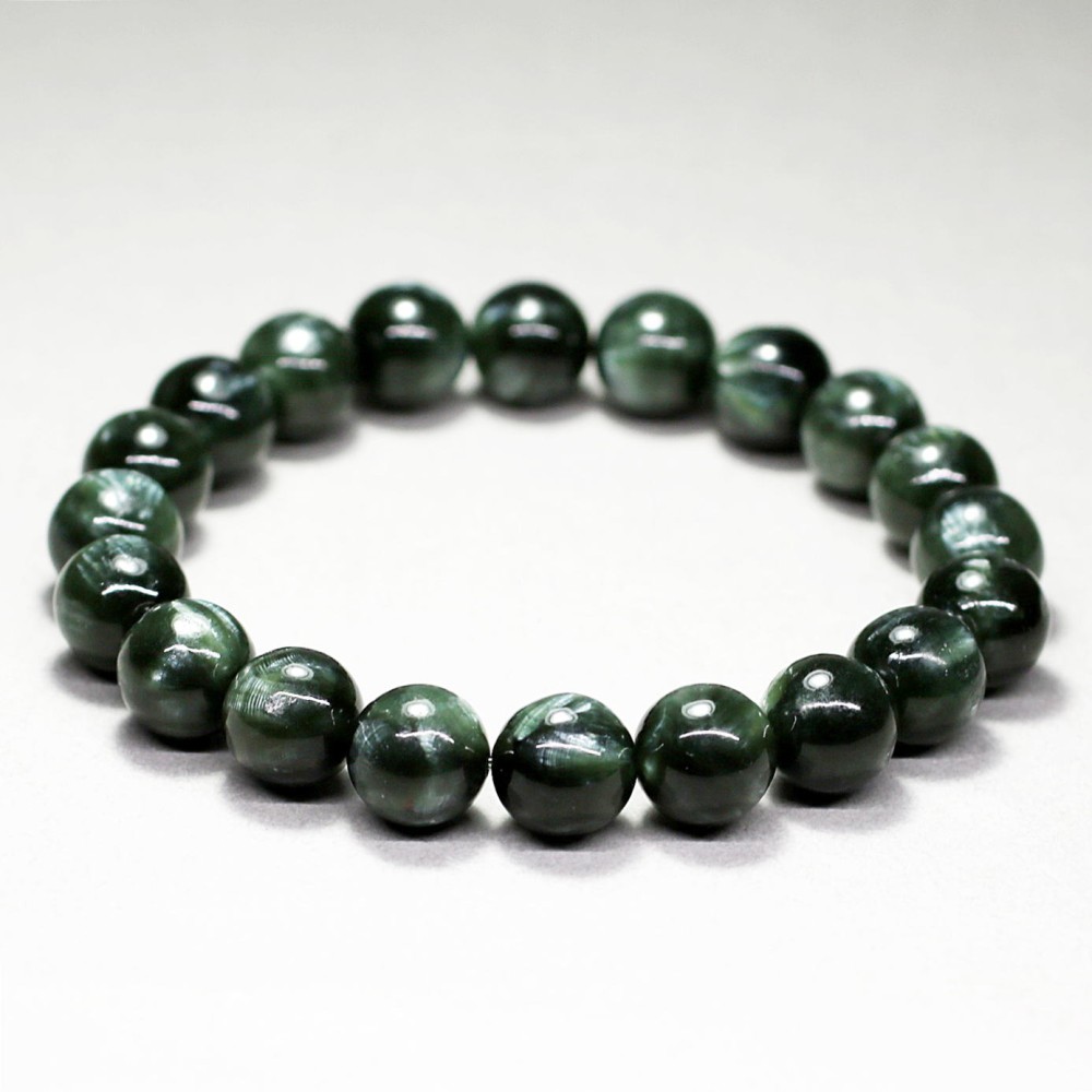 高品質++]セラフィナイトブレスレット（約10.5mm玉） - 埼玉県吉川市の