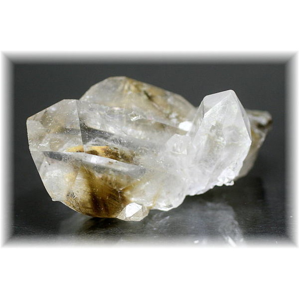パキスタン/スカルドゥ産]ヒマラヤ水晶ルチルクォーツ原石クラスター