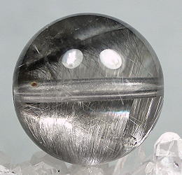 3A++]プラチナルチルクォーツ1粒売り（12.8mm） - 埼玉県吉川市の