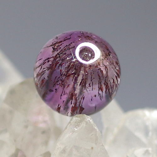 最高品質]アメジストスーパーセブン1粒売り（8.2mm） - 埼玉県吉川市の