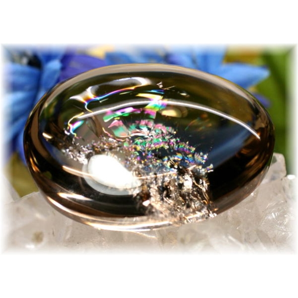 ブラジル産]レインボー入りスモーキーシトリンフリーフォーム - 埼玉県