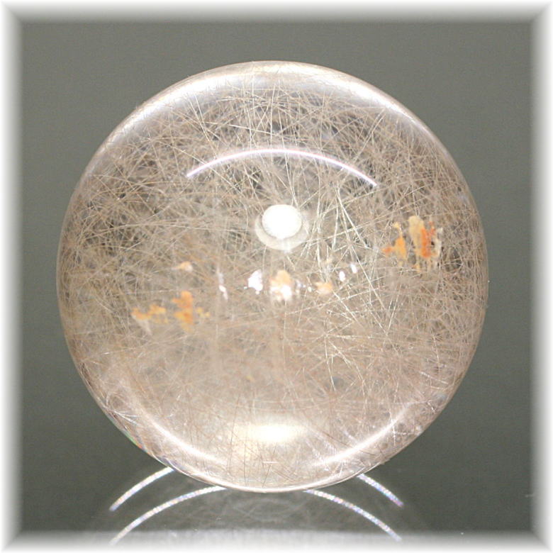 ブラジル産]シルバールチルクォーツ丸玉/スフィア - 埼玉県吉川市の