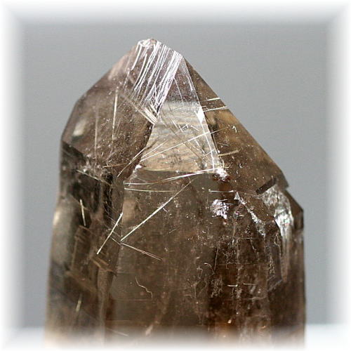 ブラジル産]ルチルクォーツ原石ナチュラルポイント - 埼玉県吉川市の