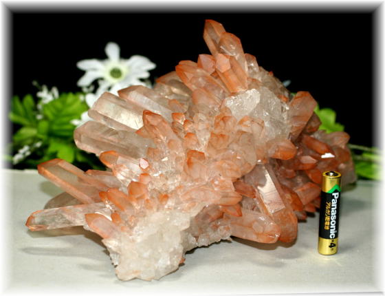 ブラジル産]タンジェリンクォーツ（原石） - 埼玉県吉川市の天然石専門