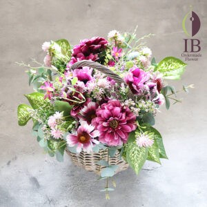205_Basket | ブリザーブドフラワーのオーダーメイド専門店｜アイビー