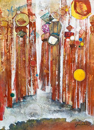 一枚の繪 － 山田幸見 油彩展