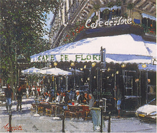 一枚の繪 －ゴッホのアトリエでパリを描く －パリからの帰国記念・哀愁