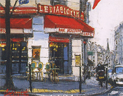 一枚の繪 －ゴッホのアトリエでパリを描く －パリからの帰国記念・哀愁